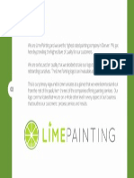 Lime Painting - Branding Style Guide - 4 PDF