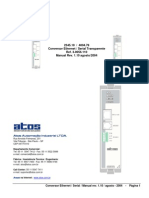 2345.10 / 4004.78 Conversor Ethernet / Serial Transparente Ref. 3-0056.110 Manual Rev. 1.10 Agosto/2004