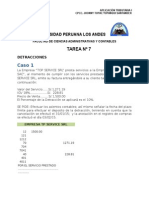 Tarea #7 (Detracciones-Percepciones-Retenciones) Upla