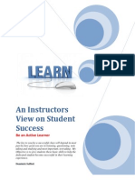 An Instructors View on Student Success