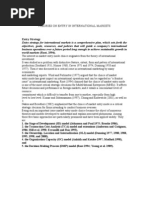 Download Theories on Entry in International Markets by abhilash831989 SN28672547 doc pdf