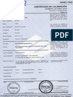 certificado calibracion TELUROMETRO.pdf