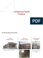 Architectural Styles Timeline: 2011-2012 Presentation by Chuck Lachiusa