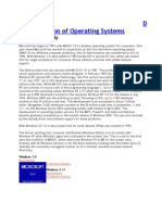 Documentation of Operating Systems