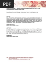 GRAFITE, CUBISMO E DESIGN GRÁFICO