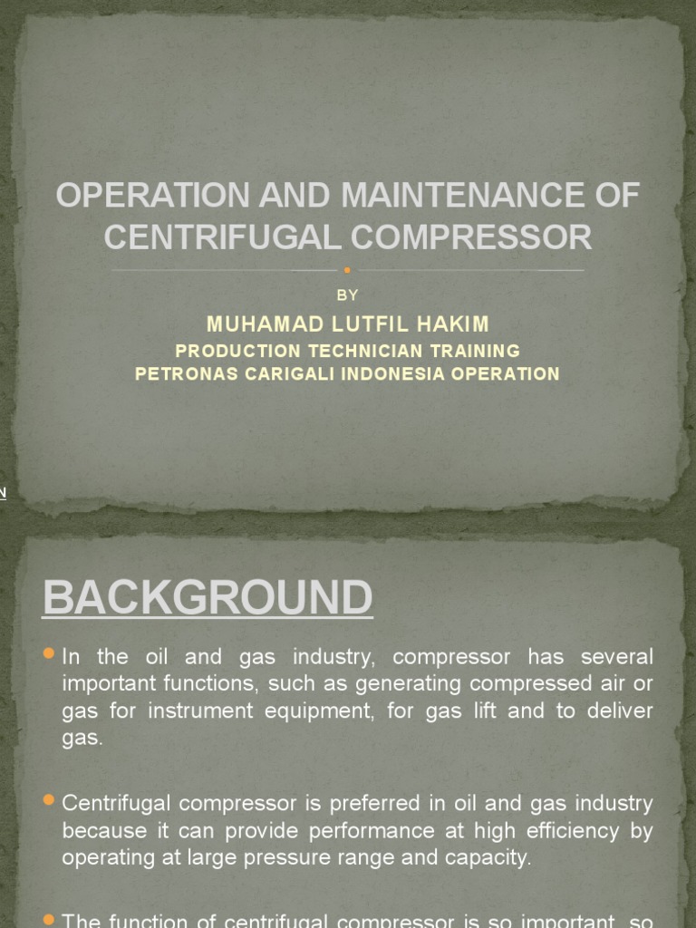 Operation and Maintenance of Centrifugal Pump | PDF | Gas Compressor | Pump