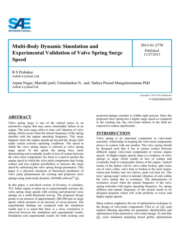 Free SAE Paper Download Guide | PDF