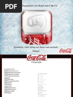 Coca-Cola Strategic Case