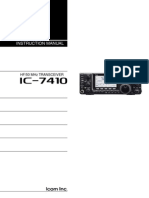 IC7410 - I Nstruction Manual