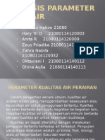 Analisis Parameter Fisik Air