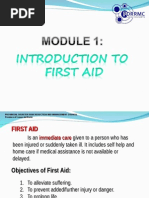 First Aid Lesson Plan | PDF | First Aid | Medical Emergencies