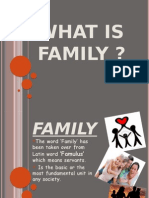 What Is A Family