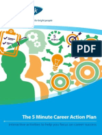 The 5 Minute Career Action Plan