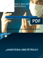 ANESTESIA y ANALGESIA OBSTETRICA