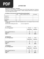 Annexure: (1) Segment A