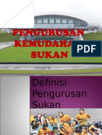 Tajuk 9 - Pengurusan Kemudahan Sukan