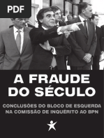A Fraude BPN Livro Bloco de Esquerda