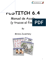 Manual Y Trucos Pcstitch 6.4 Punto de Cruz