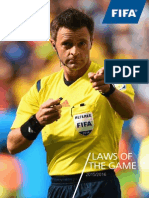 fifa - footbal rules book 2015