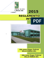 Reglamento Interno 2015