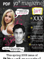 Download The Yo Magazine Spring 2008 Arts Issue by theyomagazine SN2868244 doc pdf