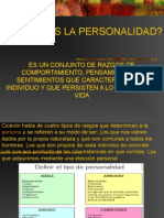 TAREA PERSONALIDAD