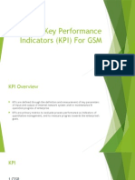 Key Performance Indicators (KPI) GSM