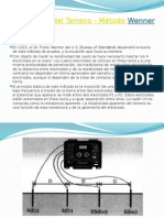 Resistividad Del Terreno - Método Wenner