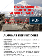 La Sentencia Sobre El Terremoto de L - Alquila