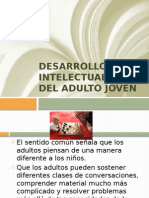 Desarrollo Intelectual Adulto Temprano