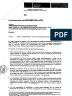 Precisiones para Etapa Complementaria Del Concurso Público de Nombramiento de Profesores 2009