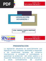 Curso de Aduanas Presentación Definitiva Legislacion Ucla 2014