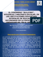 Modelo Diapositiva Exposición Proyecto de Tesis