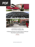 Relatorio Bom Professor Espm Sul 2014