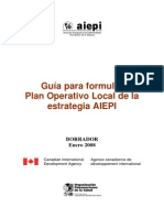 Plan Operativo Local