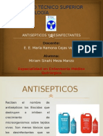 Antisepticos y Desinfectantes