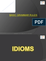 Basic Grammar Rules