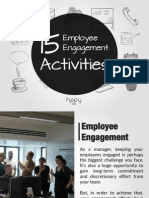 15 Employee Engagement Activities That You Can Start Doing Now