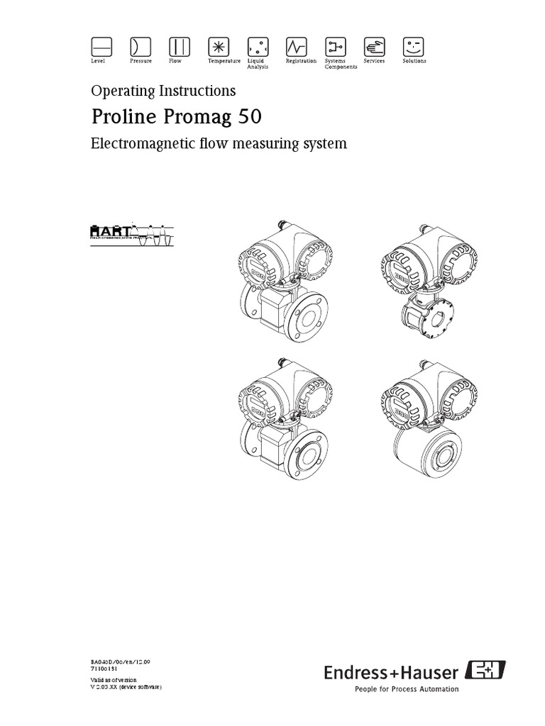 Promag 50 Manual BA046DEN - 1209 PDF | PDF | Home & Garden