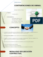 Tipos de Contrato de Obra Publica