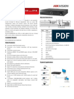 DS-8124/8132HGHI-SH DVR: Physical Interfaces