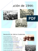 Revolución 1944 Guatemala derroca gobierno facto