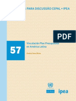 Vinculación Plan Presupuesto en America Latina