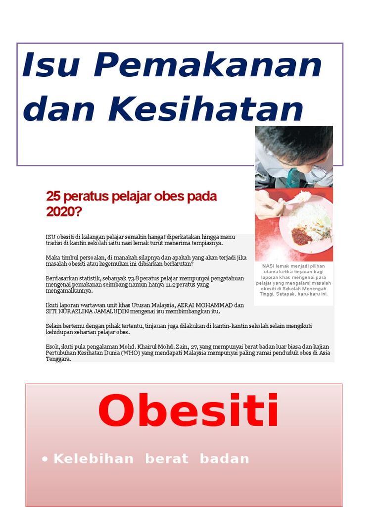 Buku Skrap Isu Makanan Pdf