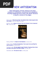 The New Antisemitism: Bibliography