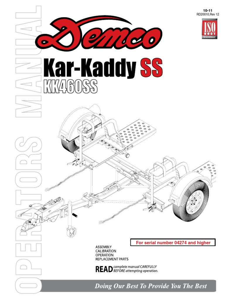 Car Dolly Illustrsated Parts Diagram | Vehicles | Transmission (Mechanics)