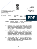 GOI Civil Aviation EGPWS Training Circular