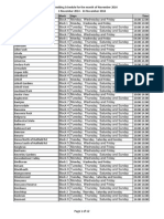 Joburg Load Shedding Schedule Per Suburb Area 01 Nov 2014