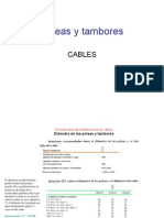 Poleas y Tambores