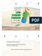 Low Carbon Tourism - Peter Burns PDF